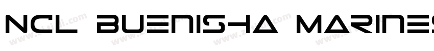 NCL Buenisha Marines字体转换